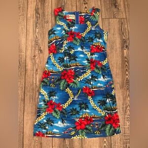 Vintage Hilo Hattie Hawaiian Sundress Size 12